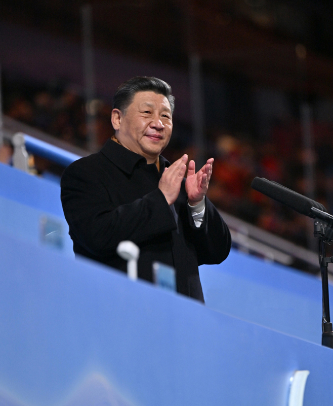 2022年3月4日晚，北京2022年冬殘奧會(huì)開幕式在國家體育場隆重舉行。習(xí)近平主席出席開幕式并宣布北京2022年冬殘奧會(huì)開幕。
